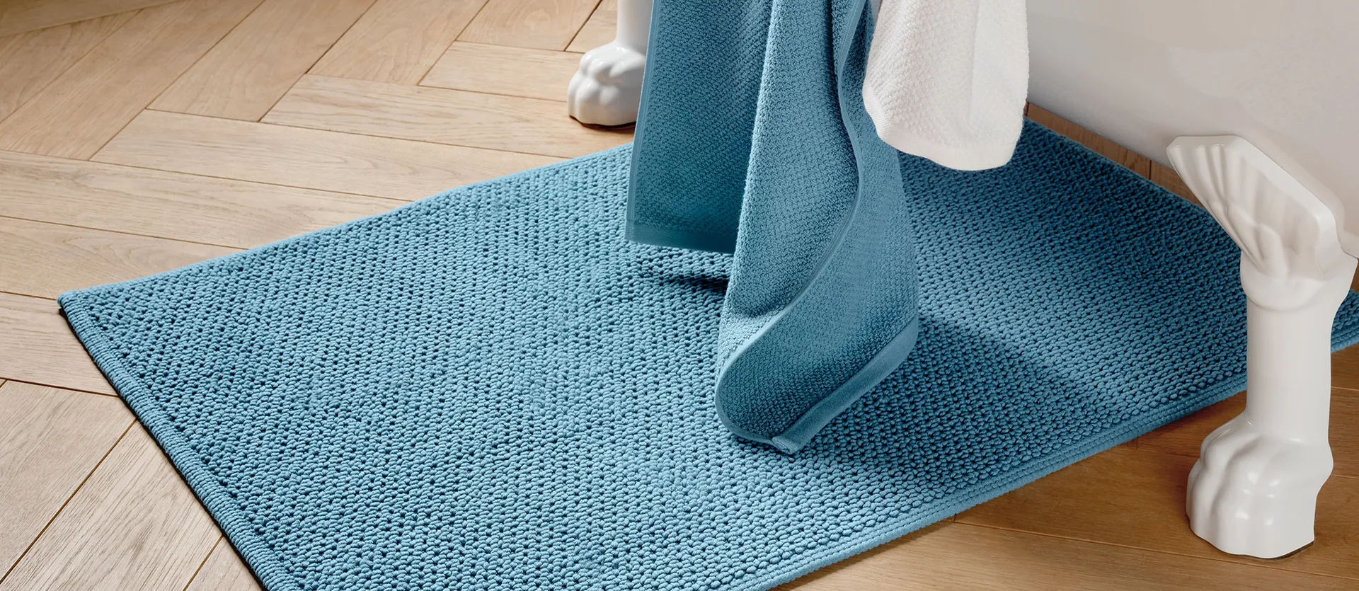 Bath mats - for warm feet in the bathroom