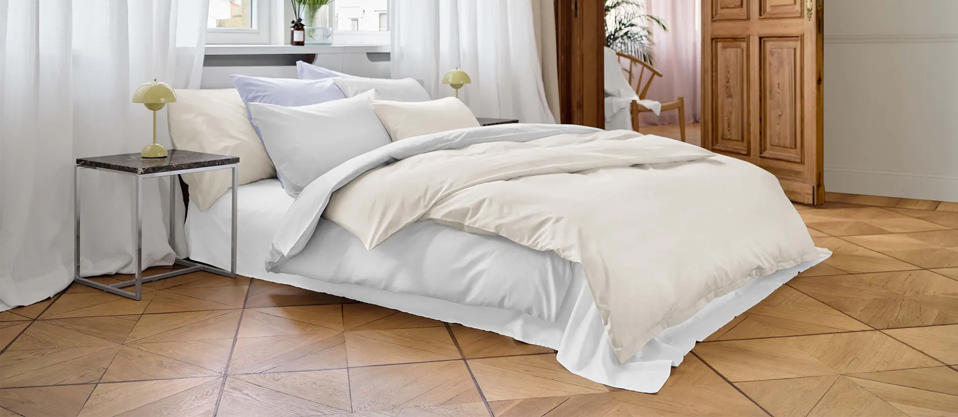 Bed linen for warm nights